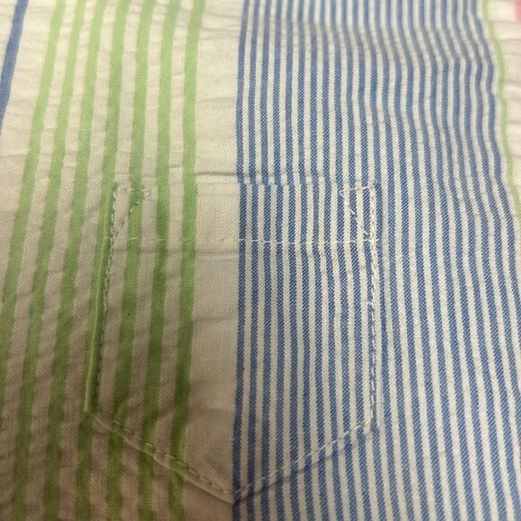 Janie and Jack 100048695 Baby Striped Seersucker Romper size 0-3 months NWT - Picture 7 of 9